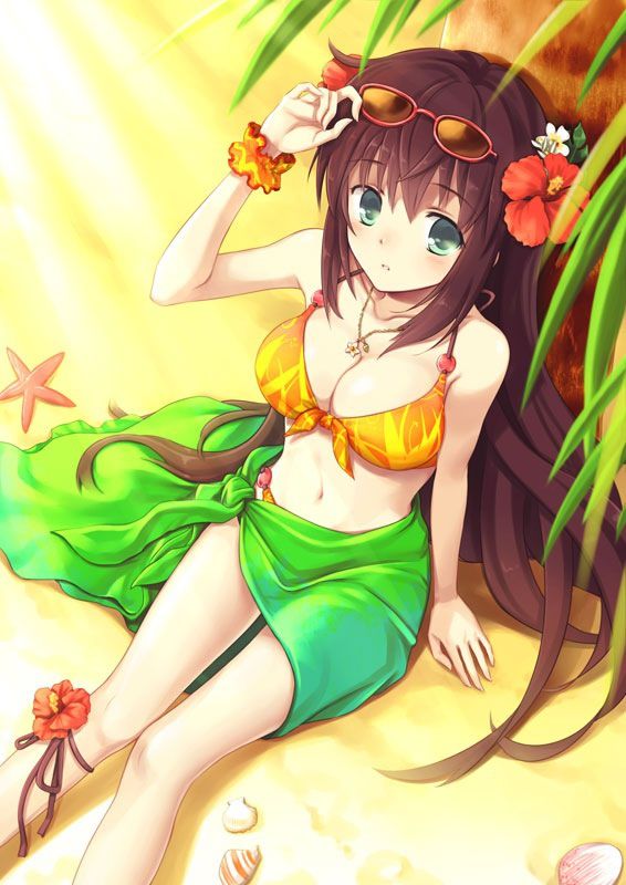 And getting hot and then cool off in the second swimsuit girl picture vol.4 16