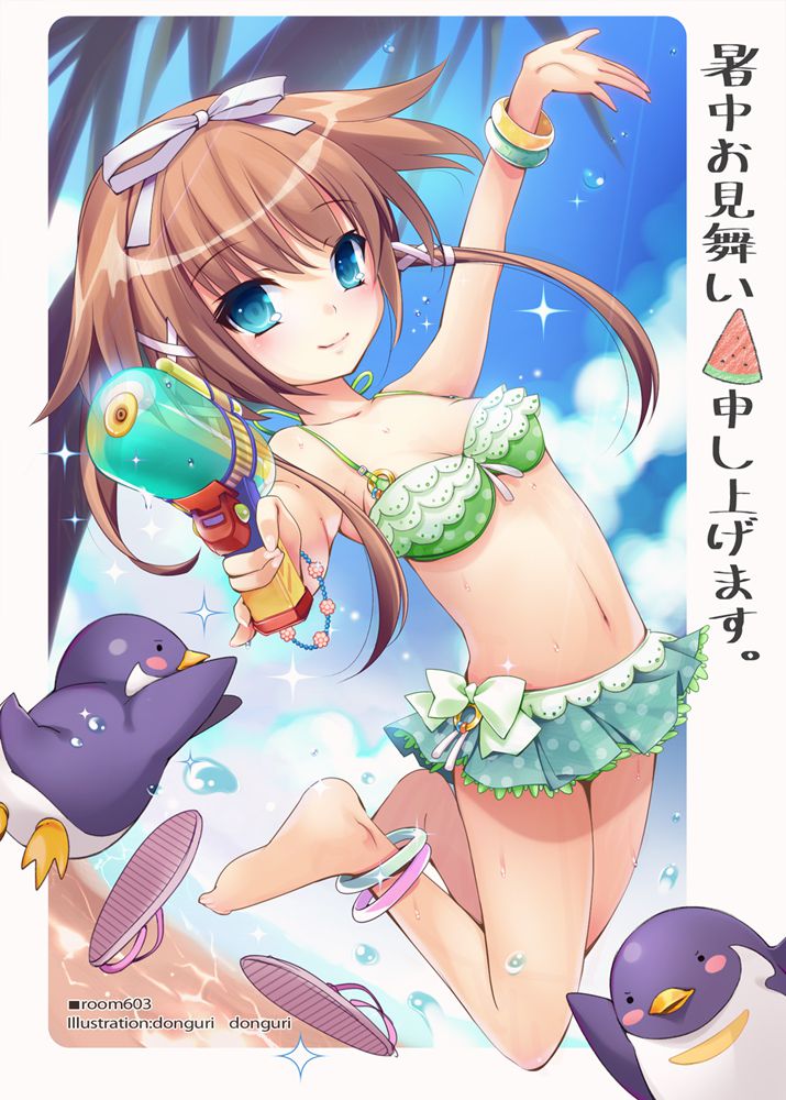 And getting hot and then cool off in the second swimsuit girl picture vol.4 19