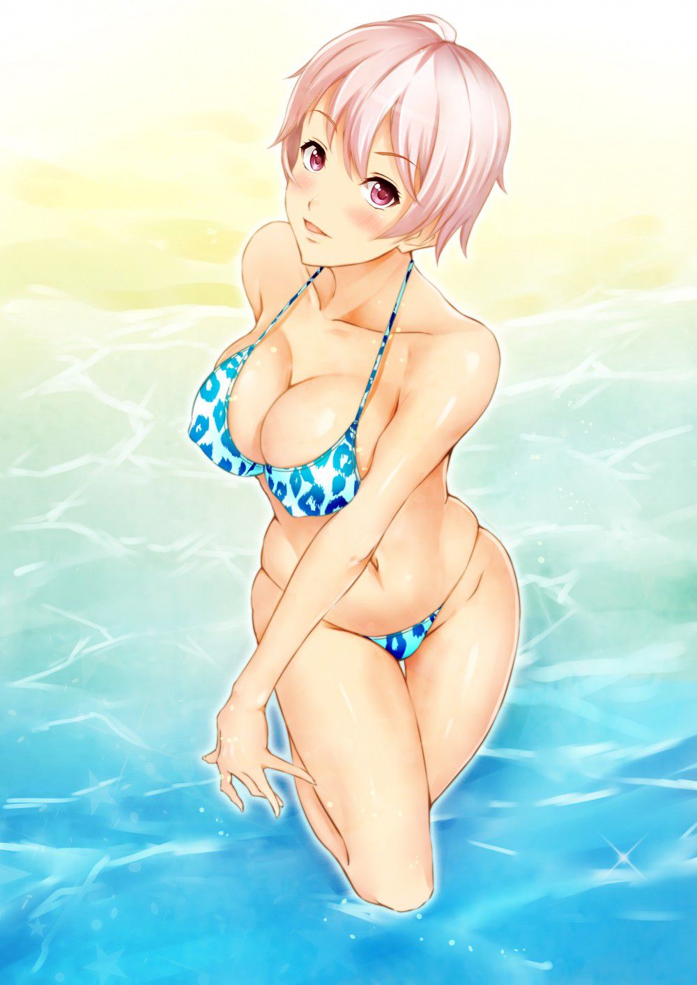 And getting hot and then cool off in the second swimsuit girl picture vol.4 29
