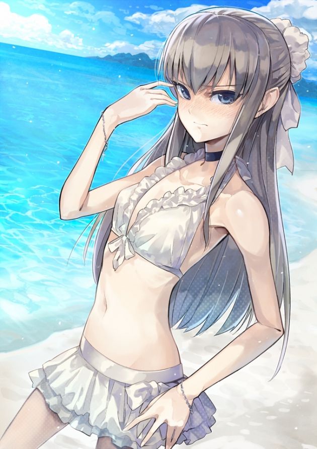 And getting hot and then cool off in the second swimsuit girl picture vol.4 36