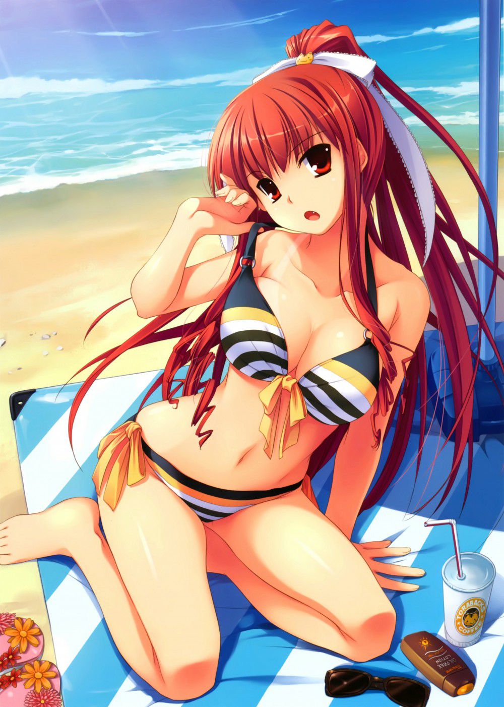 And getting hot and then cool off in the second swimsuit girl picture vol.4 4