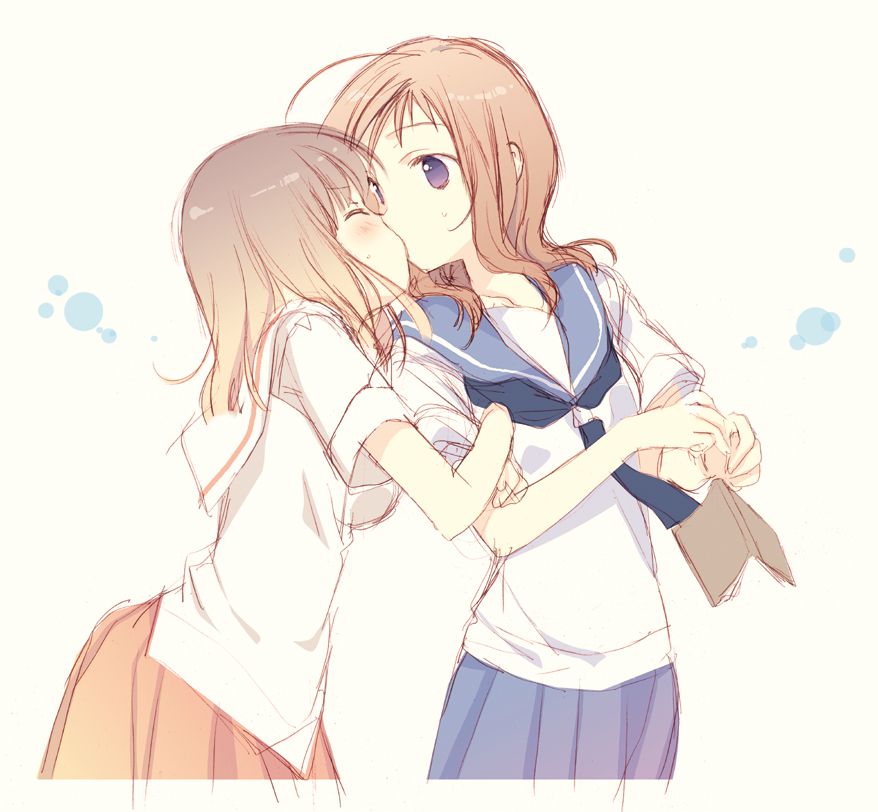 Yuri image once in a while I see with other girls too! 35