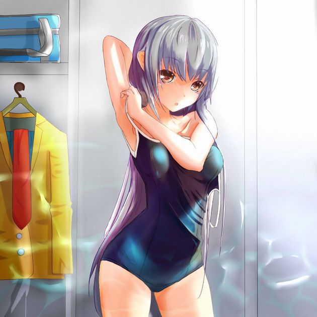 [Swimsuit] swimsuit! Swimming race bathing suit... two dimensional erotic picture 22 14