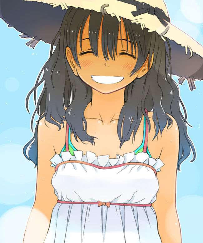 [Brown skin is very lewd] second anime image 3 4