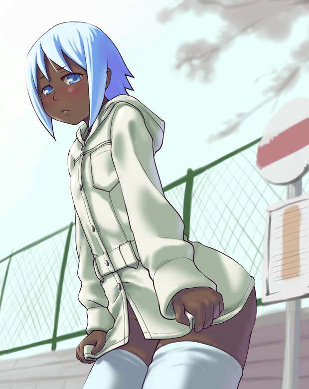 [Brown skin is very lewd] second anime picture 12 10