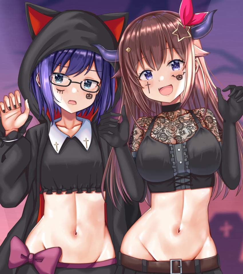 I collected erotic images of virtual youtubers 8