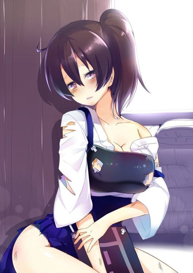 [Hide busty] cuddle cute Kaga's second erotic images [ship it. 36