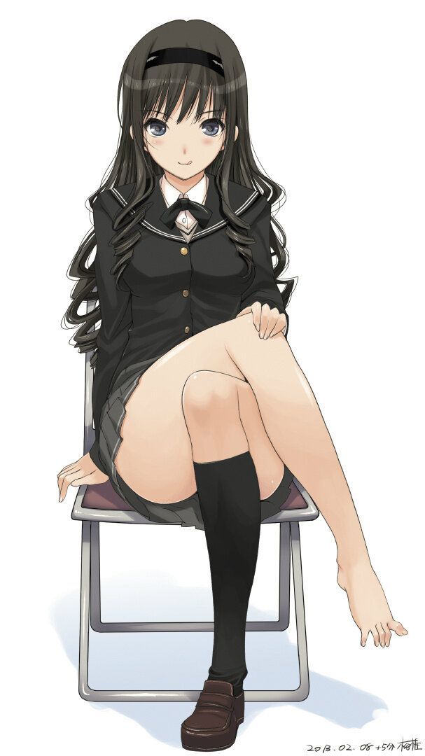 [Secondary] sitting with her legs crossed the girls sexy pictures part 4 5
