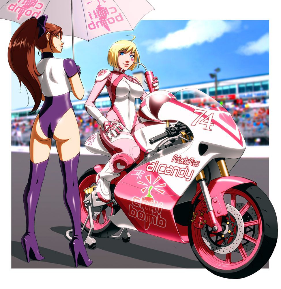 [Secondary] 可愛kattari, sometimes to cool girls riding bikes pictures 14