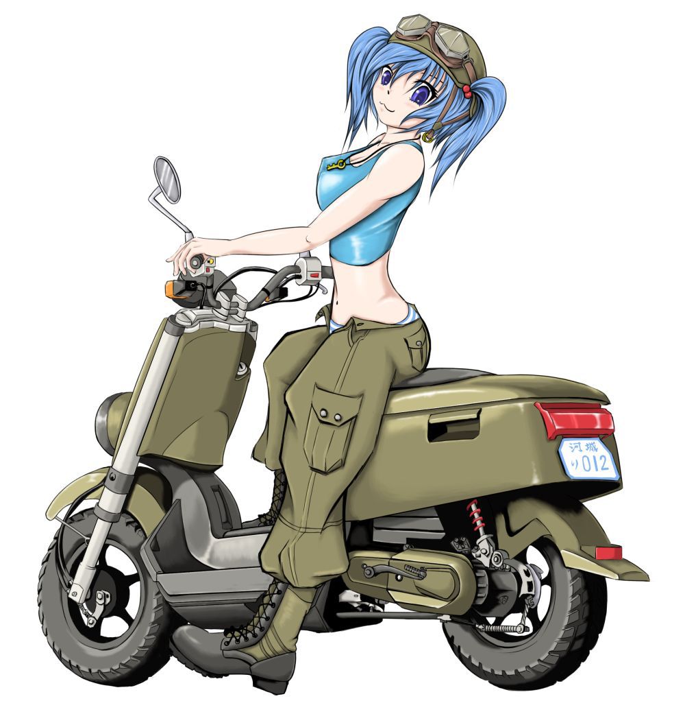[Secondary] 可愛kattari, sometimes to cool girls riding bikes pictures 16