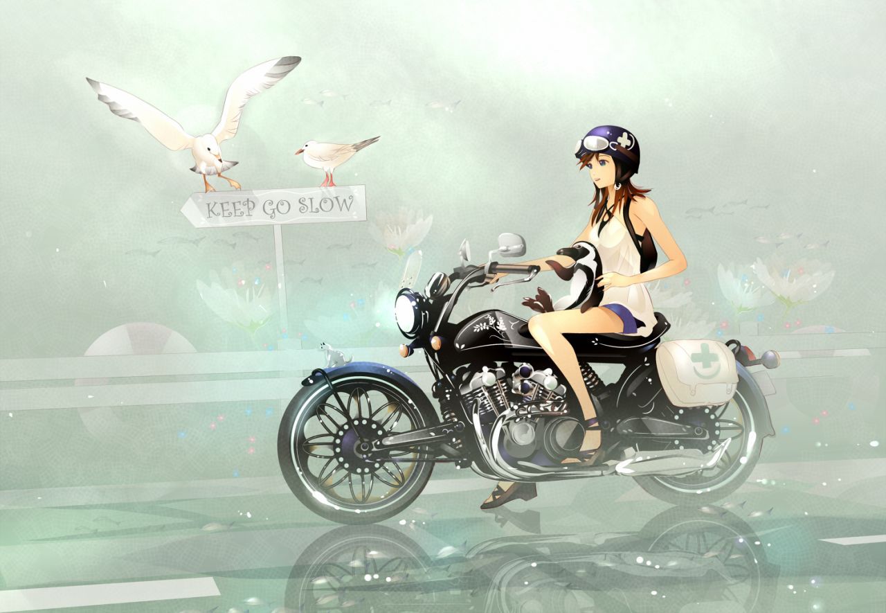 [Secondary] 可愛kattari, sometimes to cool girls riding bikes pictures 18