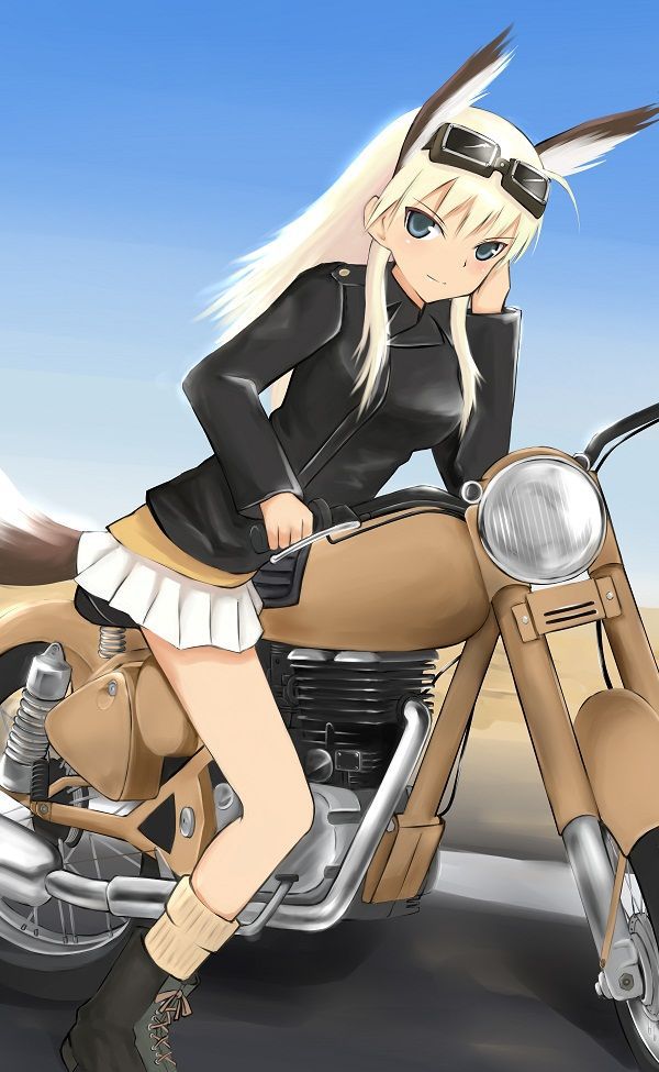 [Secondary] 可愛kattari, sometimes to cool girls riding bikes pictures 19