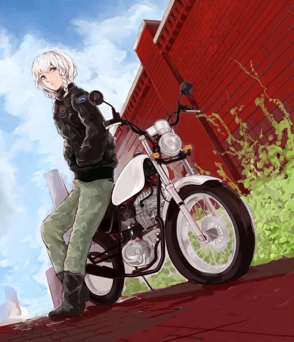 [Secondary] 可愛kattari, sometimes to cool girls riding bikes pictures 24