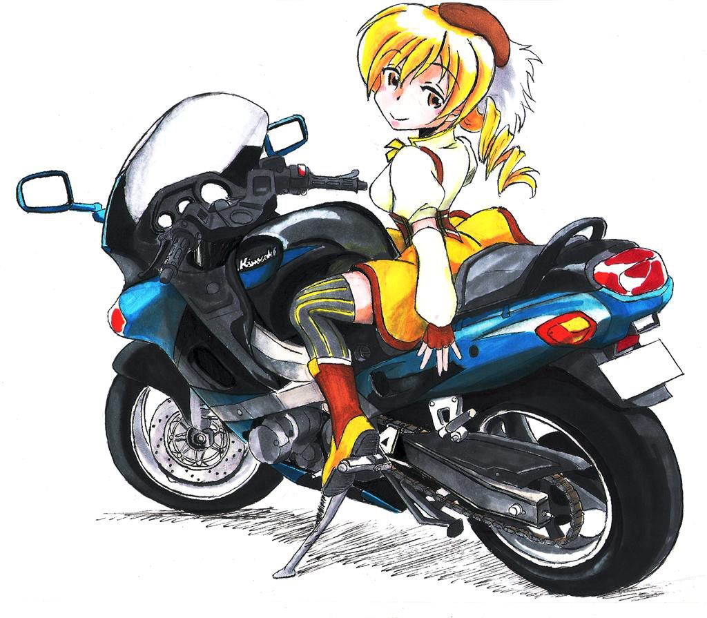 [Secondary] 可愛kattari, sometimes to cool girls riding bikes pictures 29