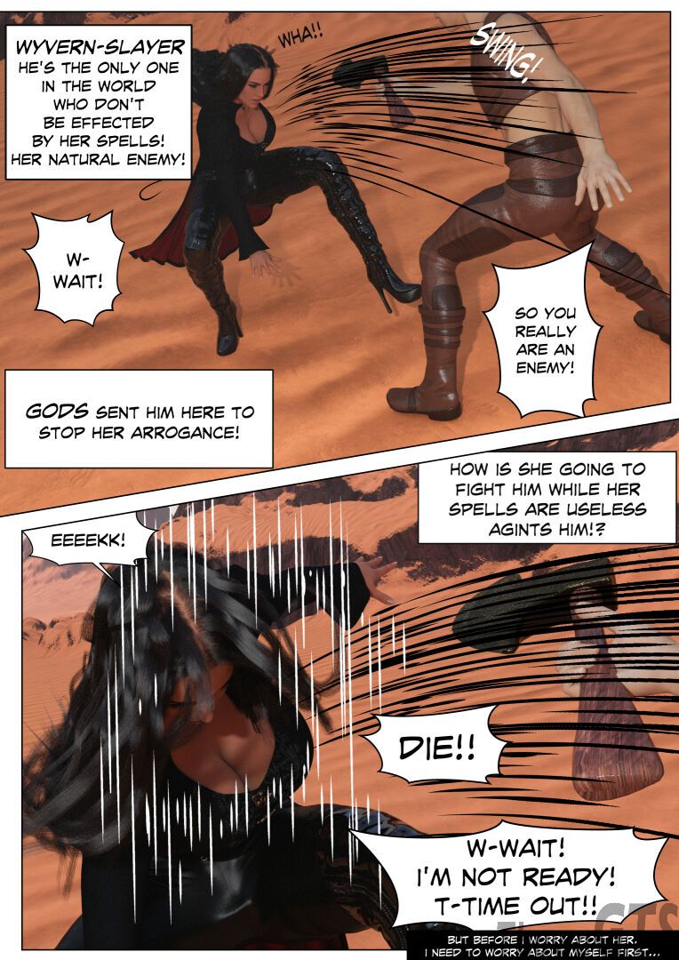 (3D Comic) Rise of Goddess Ch VS Strongest Warrior 13