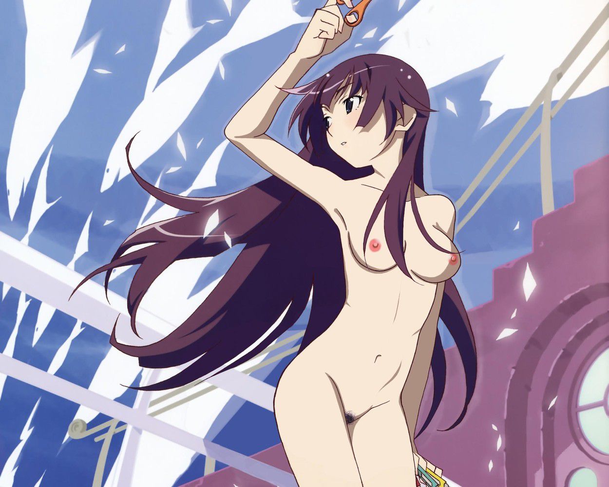 [Bakemonogatari] senjogahara, hitagi erotic images part 1 4