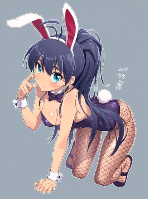 【Erotic Anime Summary】 bunny girls who crawl on all fours and point their butts at you and invite you [33 photos] 16