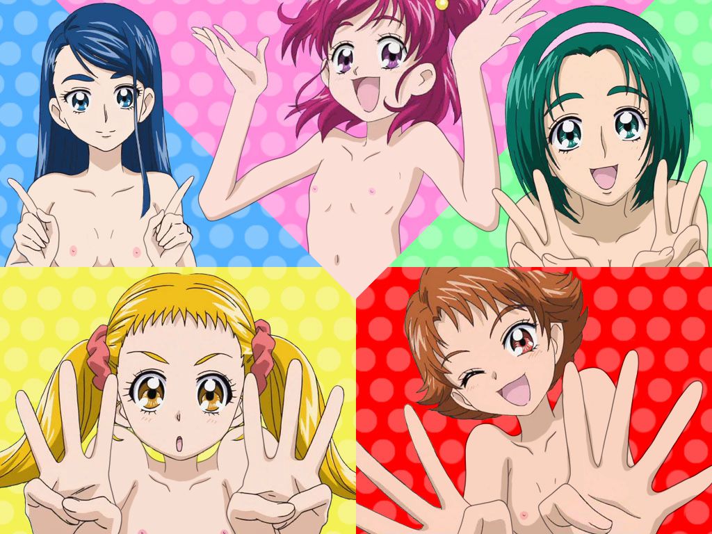 Pretty cure series ripped off Photoshop 9