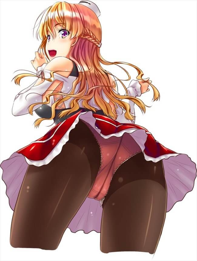 【Erotic Anime Summary】 Beautiful girl and beautiful girl legs and pants seen through pantyhose are too high 【40 sheets】 22