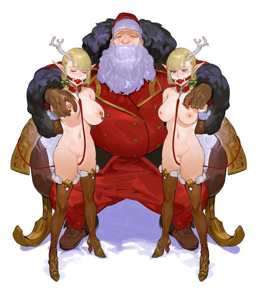 Gather those who want to nudge with erotic images of Santa! 8