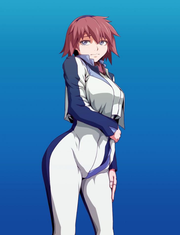 Hazama Kanon (Kanon Memphis) erotic pictures 18 pictures [Fafner in the azure (Fafner in that you do not): 10