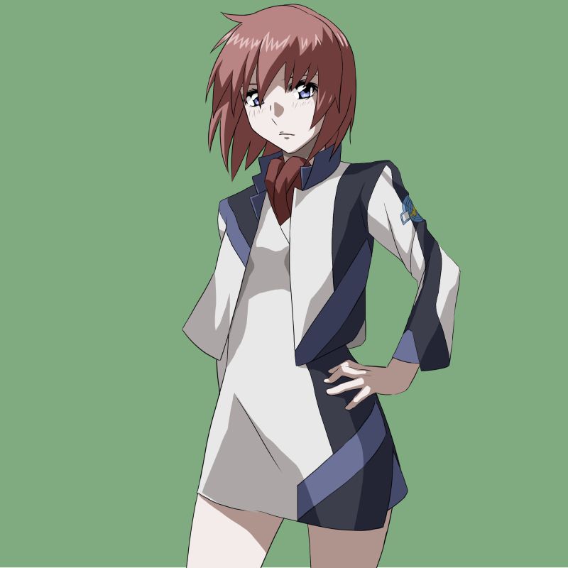 Hazama Kanon (Kanon Memphis) erotic pictures 18 pictures [Fafner in the azure (Fafner in that you do not): 13