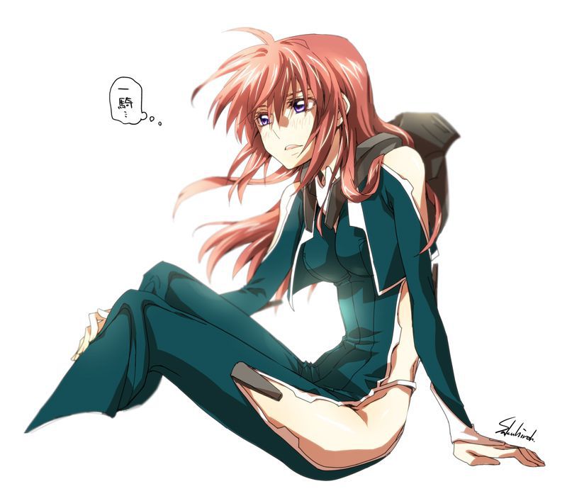 Hazama Kanon (Kanon Memphis) erotic pictures 18 pictures [Fafner in the azure (Fafner in that you do not): 14