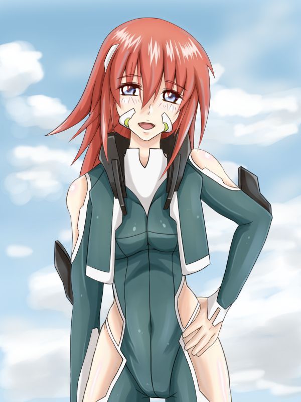 Hazama Kanon (Kanon Memphis) erotic pictures 18 pictures [Fafner in the azure (Fafner in that you do not): 8