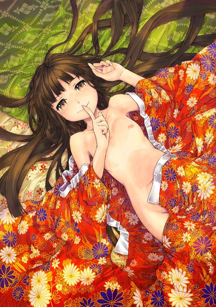 Find erotic images of 2-d girl dressed in yukata and kimono Part2 (29 photos) 2