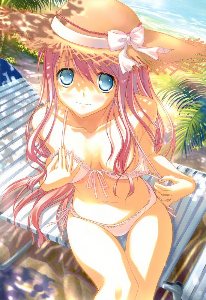 I'm wearing a straw hat 2-d girl image should (32 photos) 10