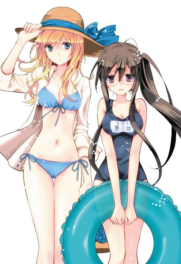 I'm wearing a straw hat 2-d girl image should (32 photos) 16