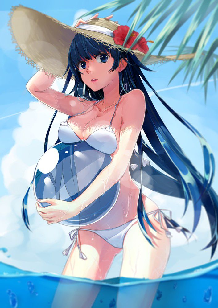 I'm wearing a straw hat 2-d girl image should (32 photos) 19
