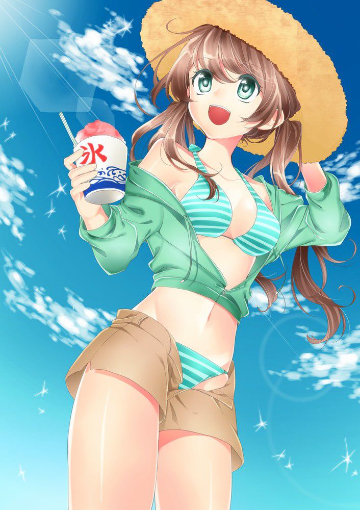 I'm wearing a straw hat 2-d girl image should (32 photos) 32