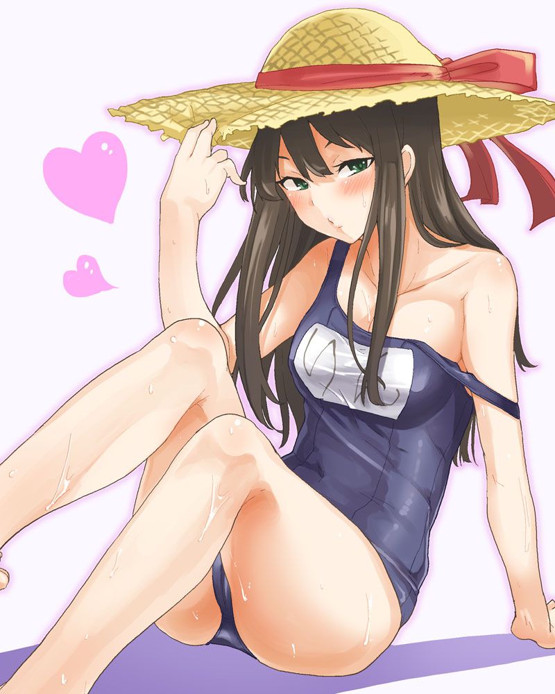 I'm wearing a straw hat 2-d girl image should (32 photos) 5