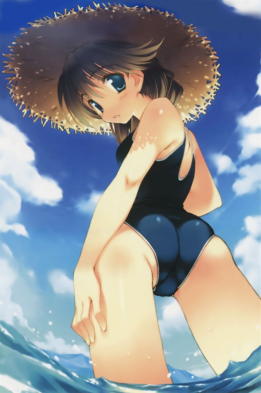 I'm wearing a straw hat 2-d girl image should (32 photos) 6