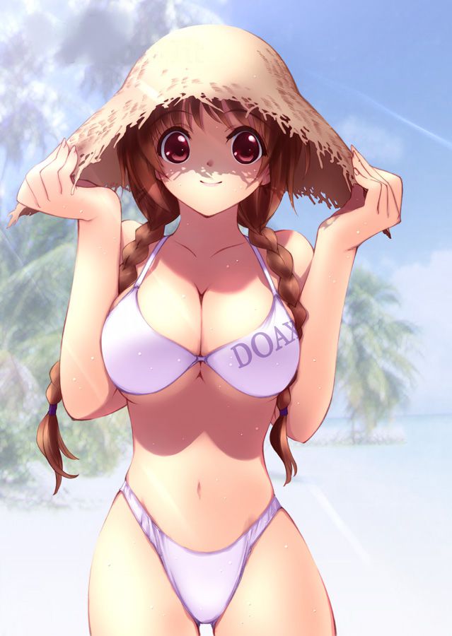 I'm wearing a straw hat 2-d girl image should (32 photos) 7