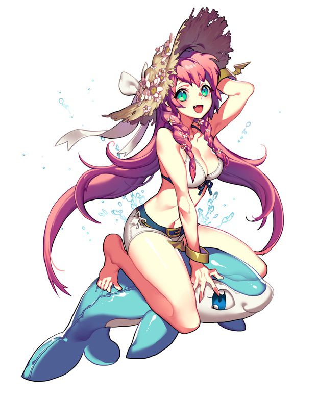 I'm wearing a straw hat 2-d girl image should (32 photos) 8