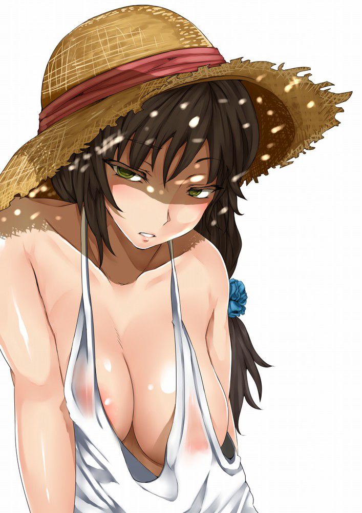 I'm wearing a straw hat 2-d girl image should (32 photos) 9