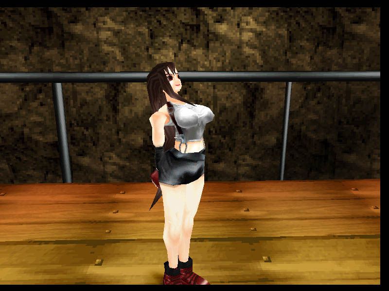 [2次] That remake FF7 even then again look at sexual TIFA, Aerith and yuffie 24