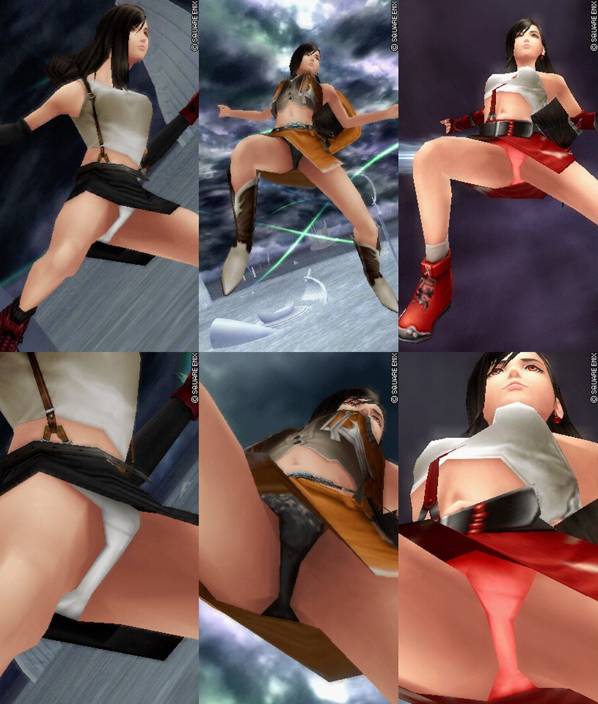 [2次] That remake FF7 even then again look at sexual TIFA, Aerith and yuffie 3