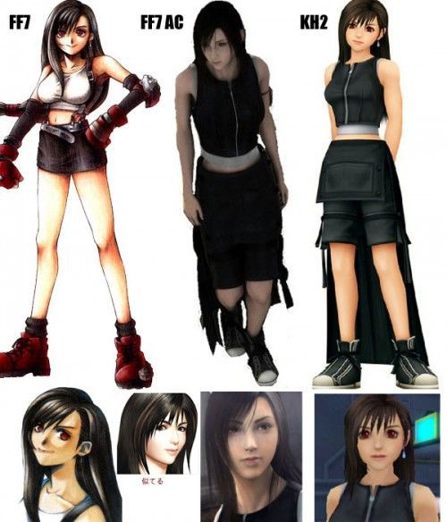 [2次] That remake FF7 even then again look at sexual TIFA, Aerith and yuffie 9