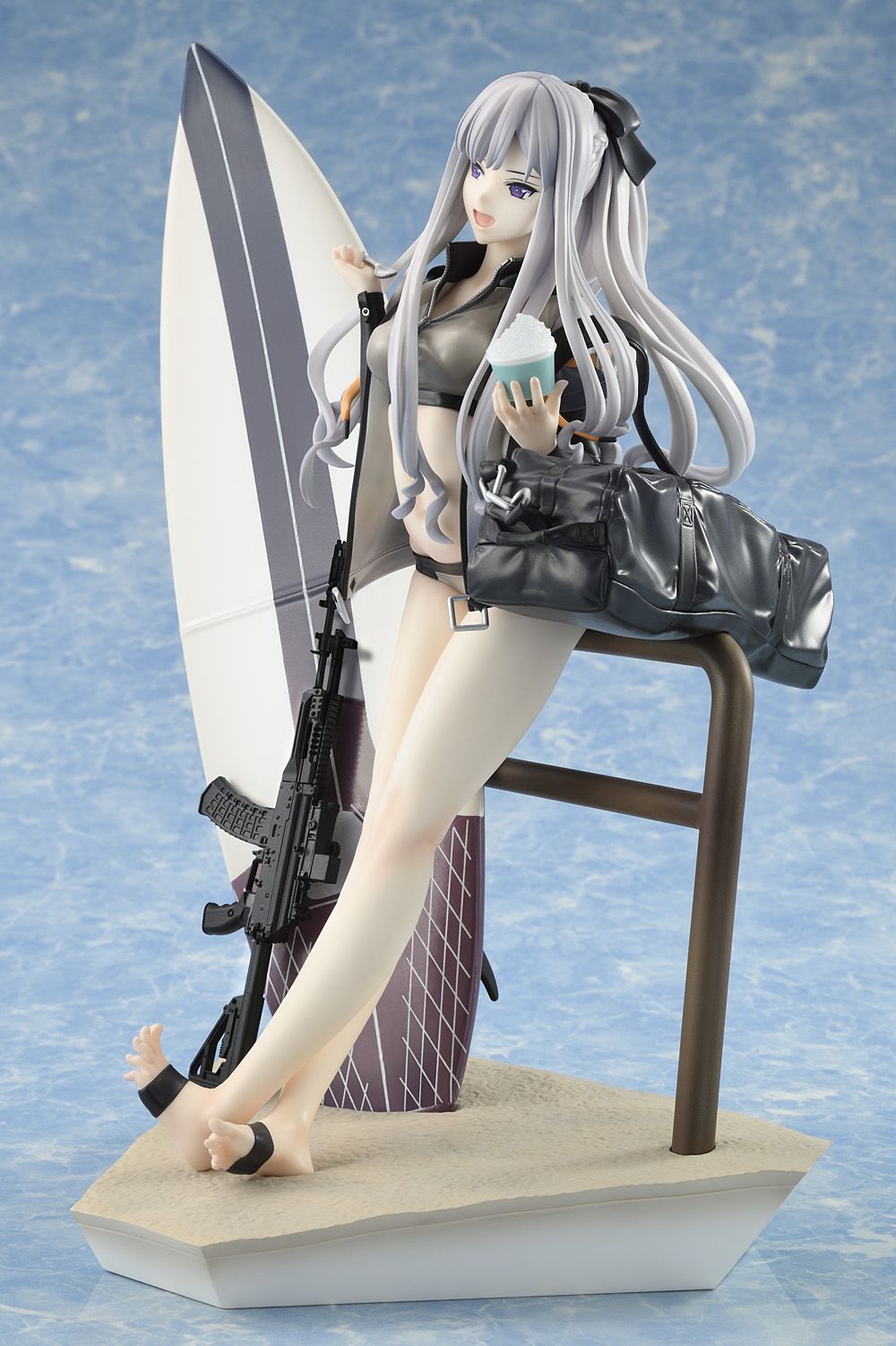 "Dolls Frontline" AK-12's boob and thigh erotic figure in a tight swimsuit! 6
