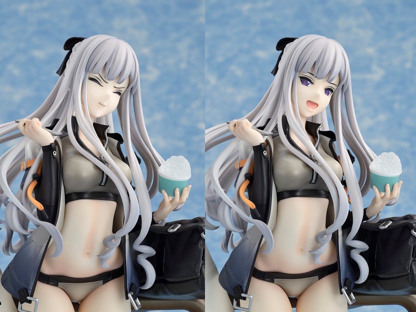 "Dolls Frontline" AK-12's boob and thigh erotic figure in a tight swimsuit! 7
