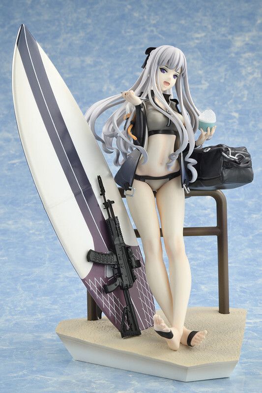 "Dolls Frontline" AK-12's boob and thigh erotic figure in a tight swimsuit! 8