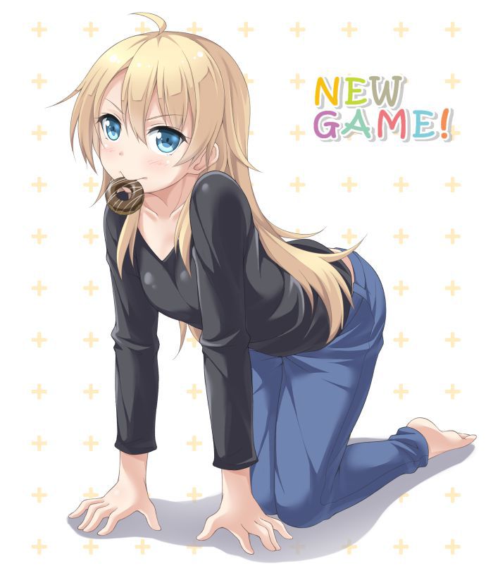 NEW GAME!'s secondary erotic image crap. 9
