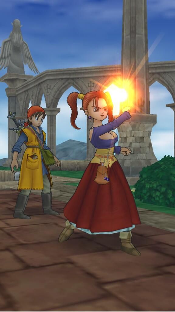 I was pulled by Jessica when a Dragon Quest 8? 24