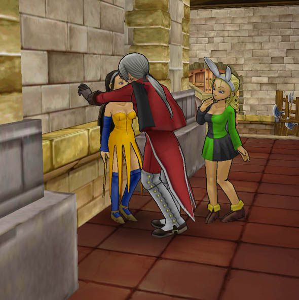 I was pulled by Jessica when a Dragon Quest 8? 6