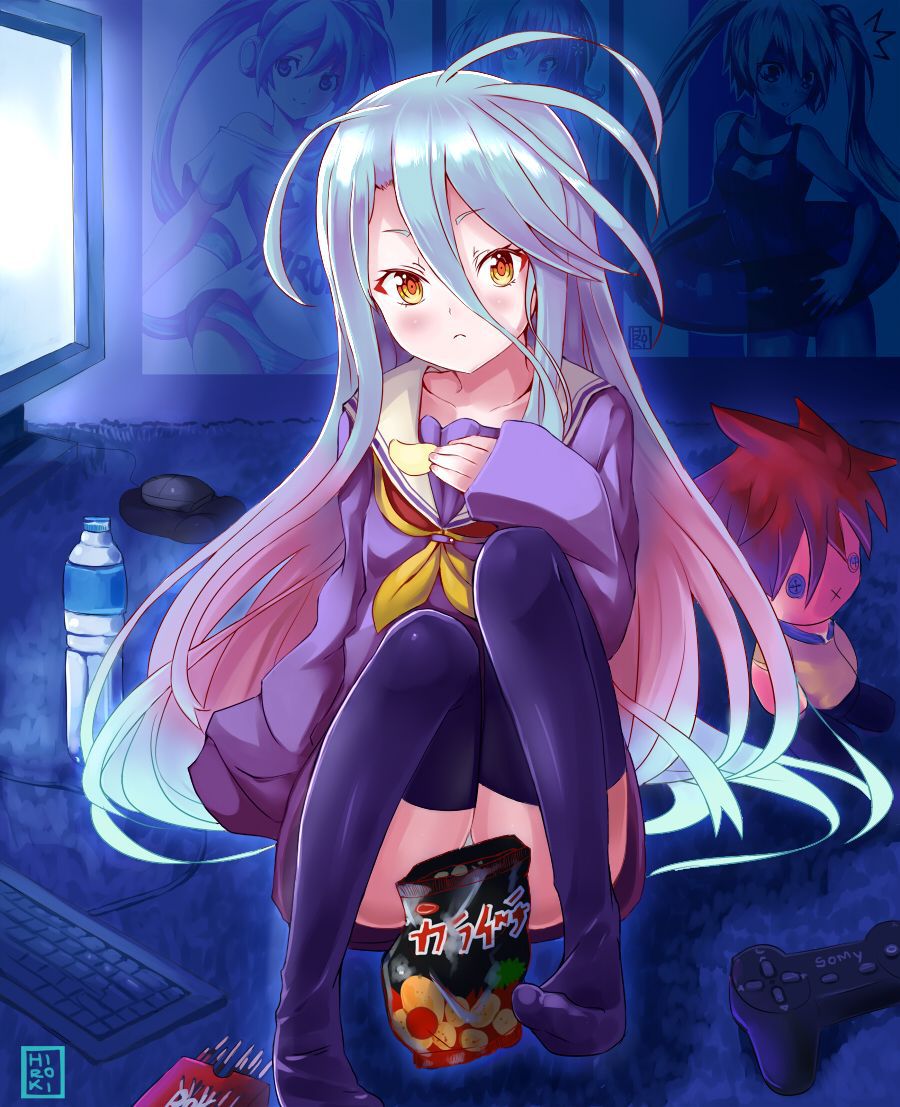 Play nolife white erotic images 40 cards [No Game No Life] 1