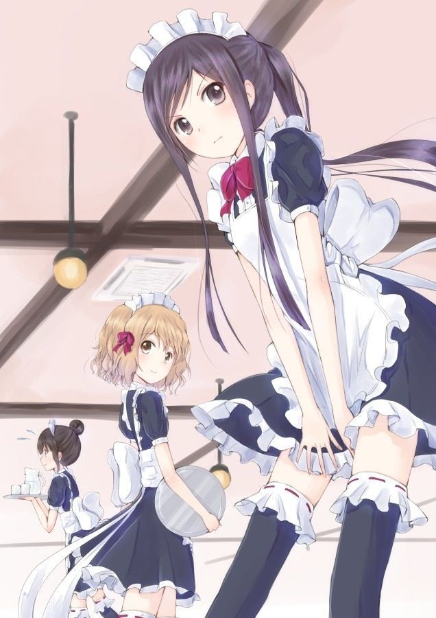 [Secondary] images of the girl wearing a maid outfit! 10