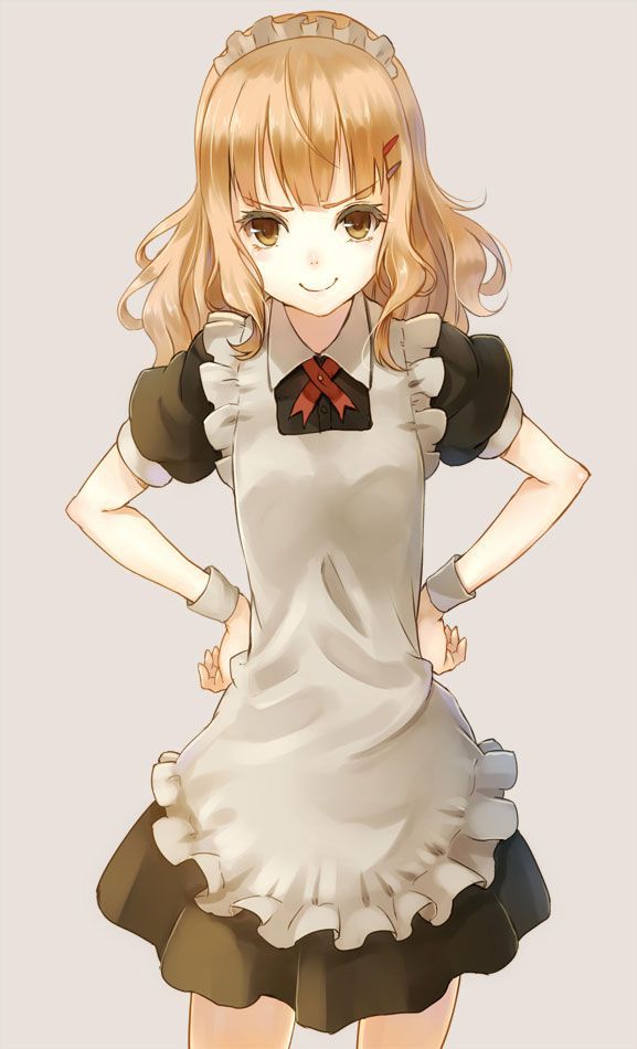 [Secondary] images of the girl wearing a maid outfit! 12